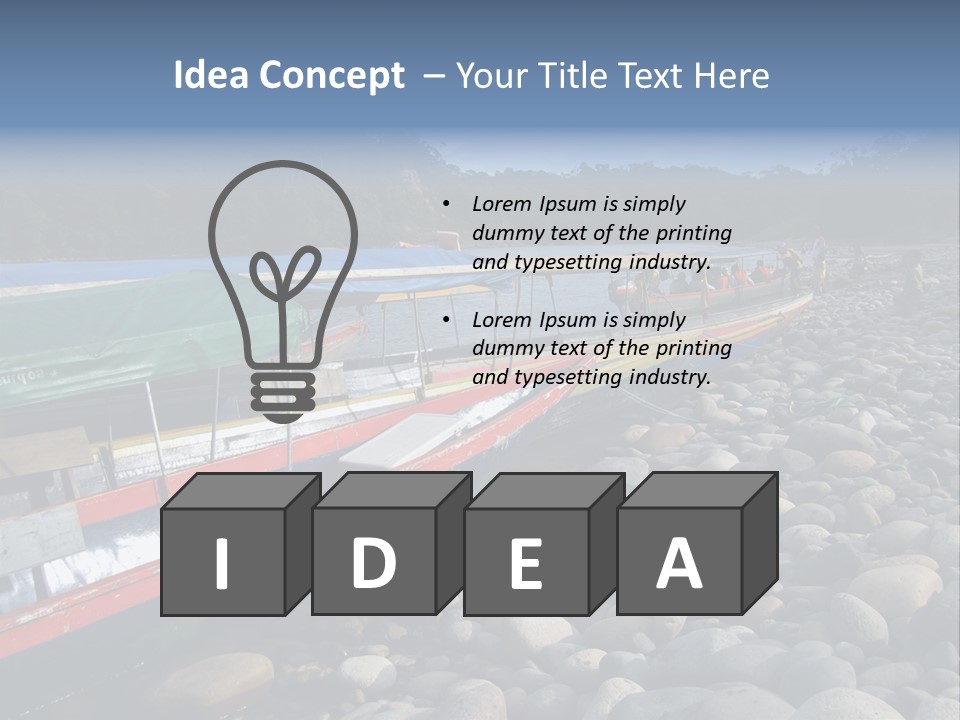 A Group Of People On A Boat In The Water PowerPoint Template