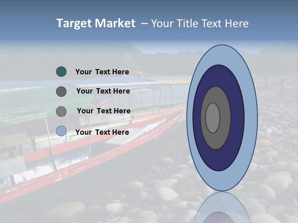 A Group Of People On A Boat In The Water PowerPoint Template