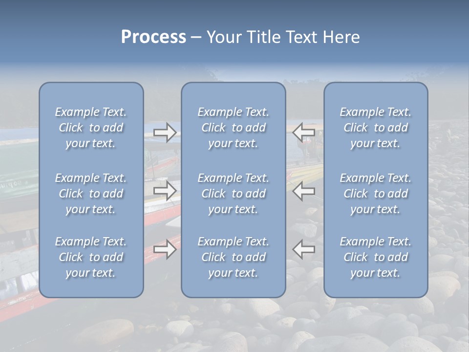 A Group Of People On A Boat In The Water PowerPoint Template