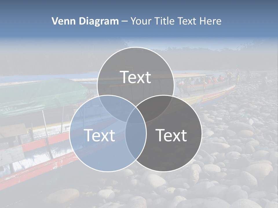 A Group Of People On A Boat In The Water PowerPoint Template