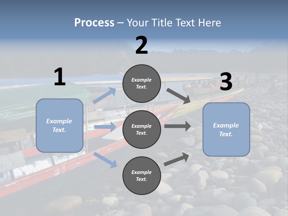 A Group Of People On A Boat In The Water PowerPoint Template