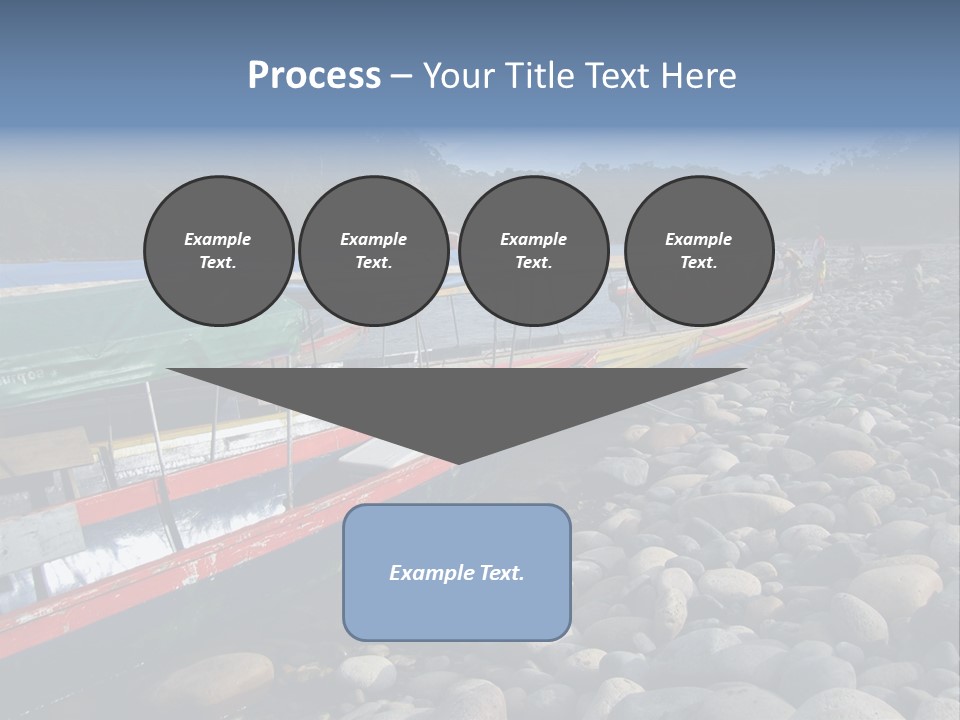 A Group Of People On A Boat In The Water PowerPoint Template
