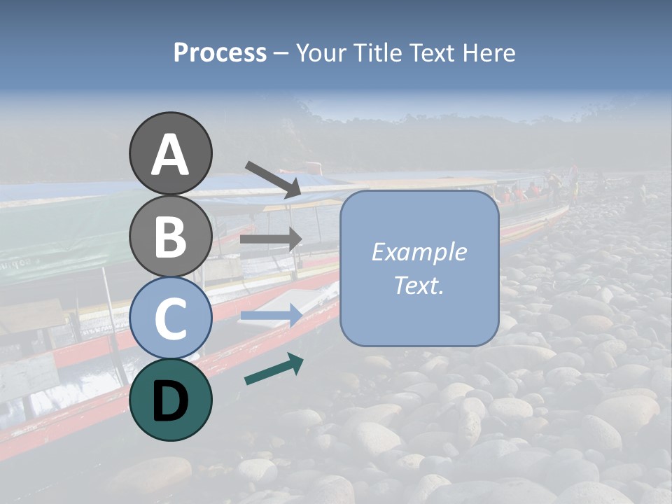 A Group Of People On A Boat In The Water PowerPoint Template