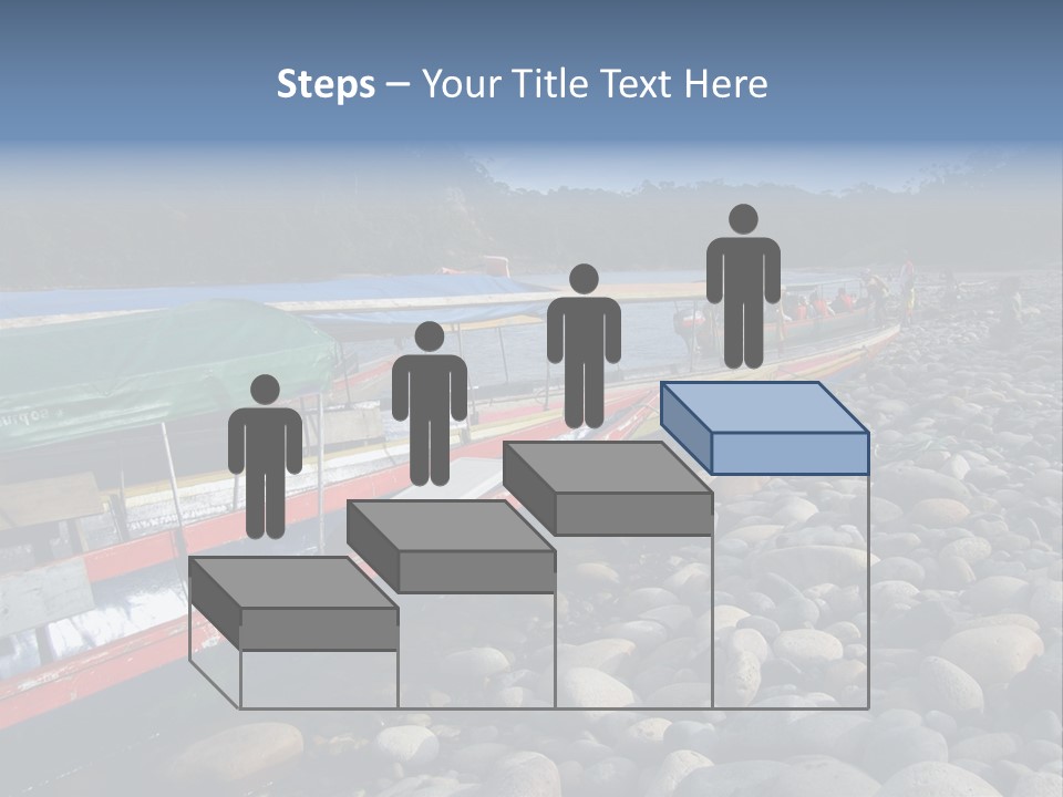 A Group Of People On A Boat In The Water PowerPoint Template