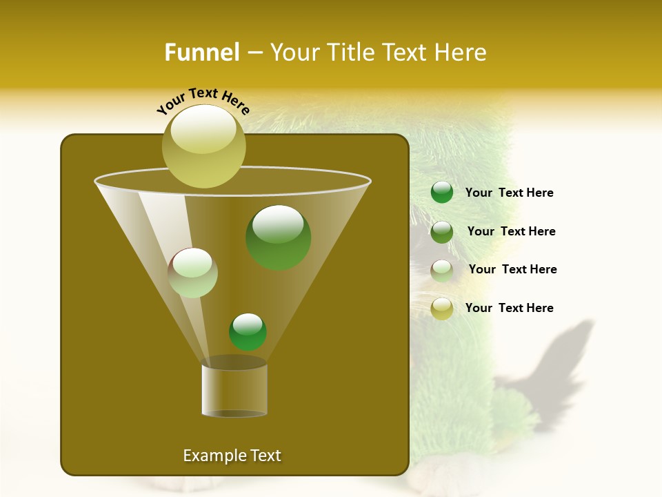 Cat In Frog Costume PowerPoint Template