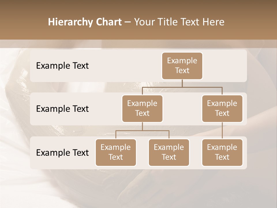 Man Getting A Full Body Mud Wrap PowerPoint Template