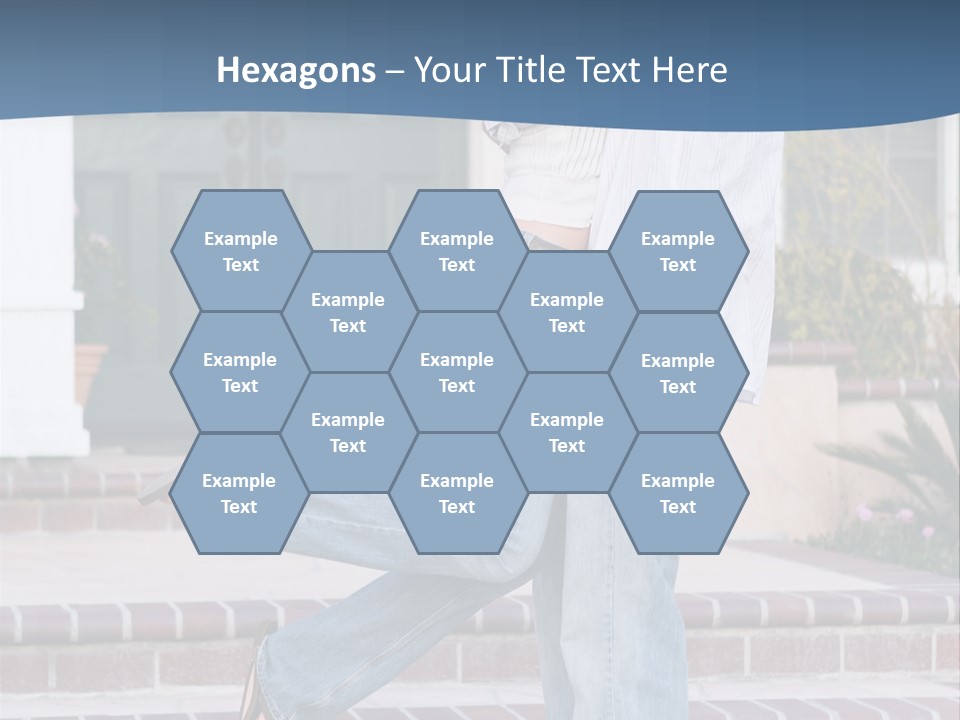 An Attractive Couple Celebrating Their New Home PowerPoint Template