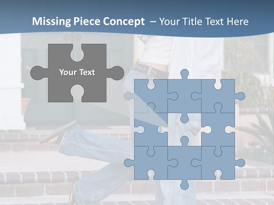 An Attractive Couple Celebrating Their New Home PowerPoint Template