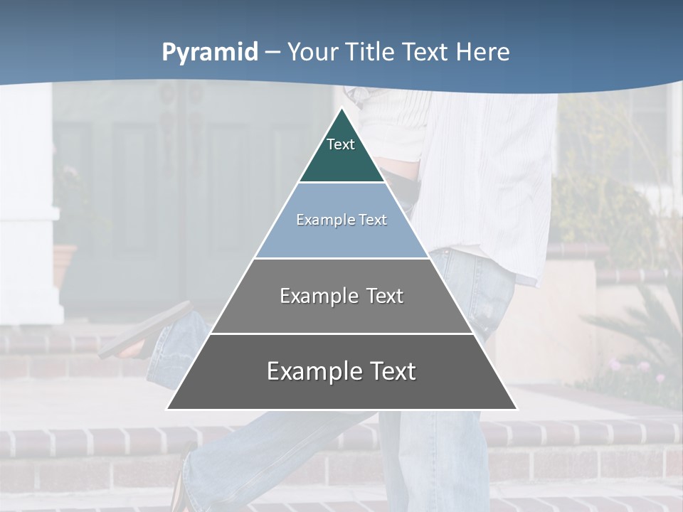 An Attractive Couple Celebrating Their New Home PowerPoint Template