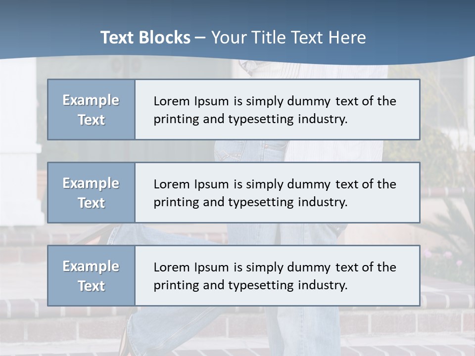 An Attractive Couple Celebrating Their New Home PowerPoint Template