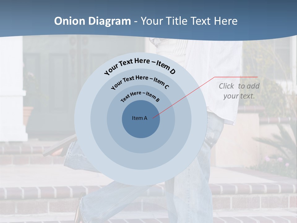 An Attractive Couple Celebrating Their New Home PowerPoint Template