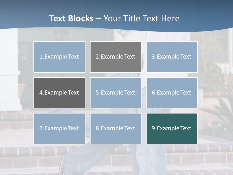 An Attractive Couple Celebrating Their New Home PowerPoint Template