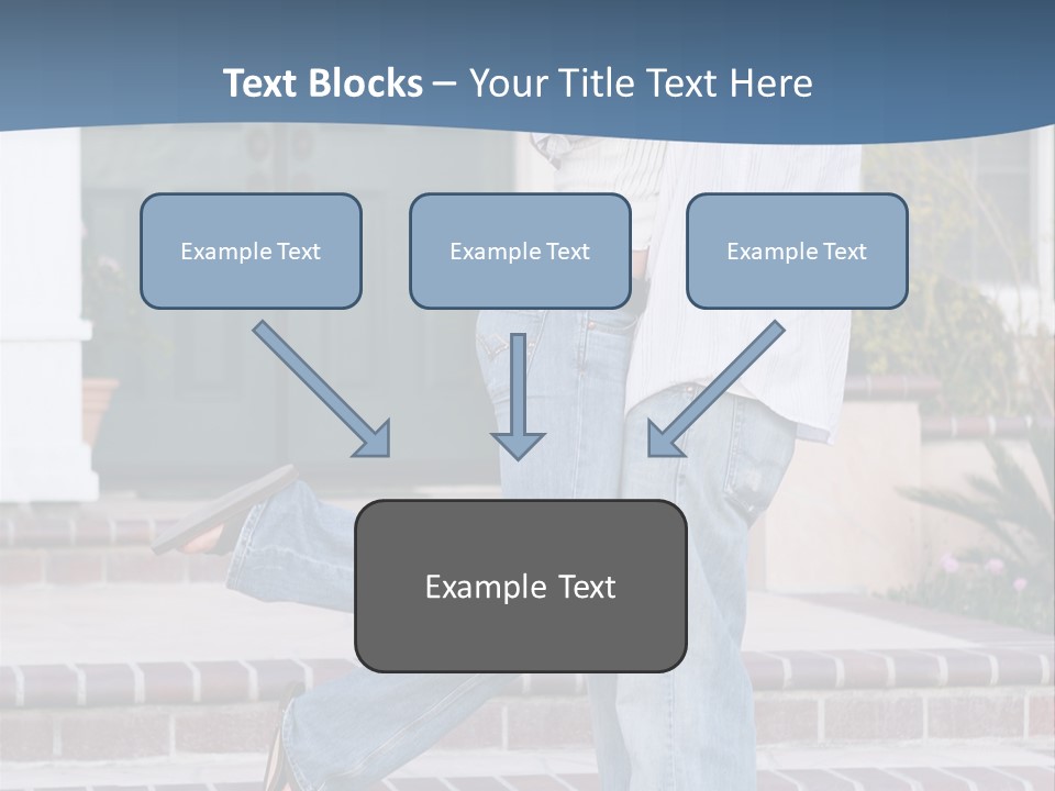 An Attractive Couple Celebrating Their New Home PowerPoint Template