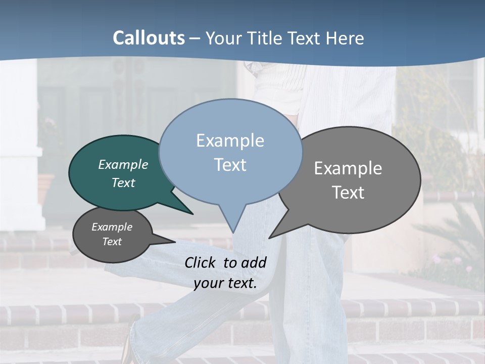 An Attractive Couple Celebrating Their New Home PowerPoint Template