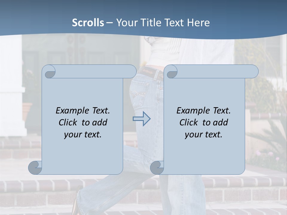 An Attractive Couple Celebrating Their New Home PowerPoint Template