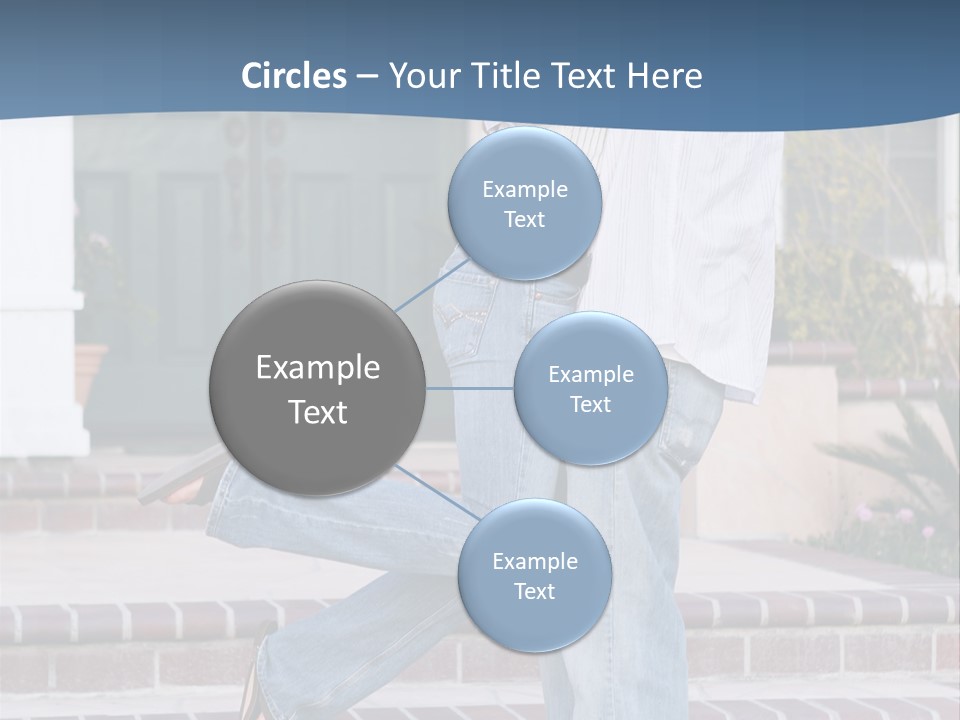 An Attractive Couple Celebrating Their New Home PowerPoint Template