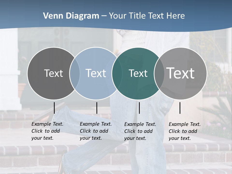 An Attractive Couple Celebrating Their New Home PowerPoint Template
