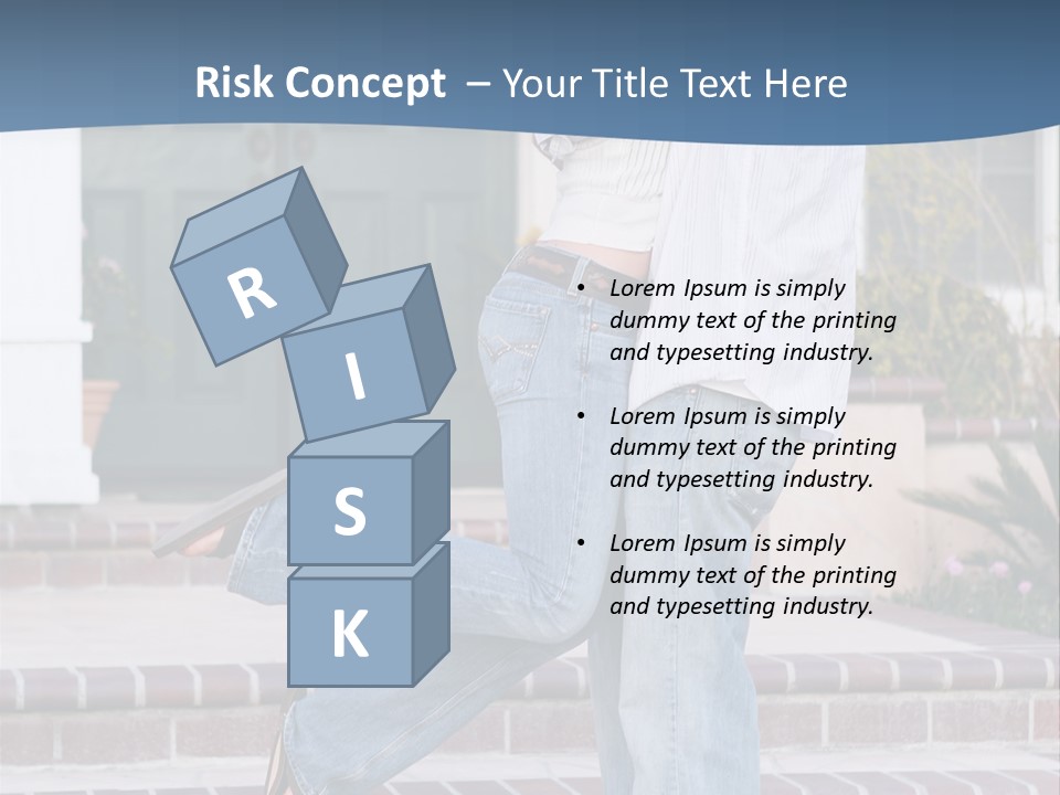 An Attractive Couple Celebrating Their New Home PowerPoint Template