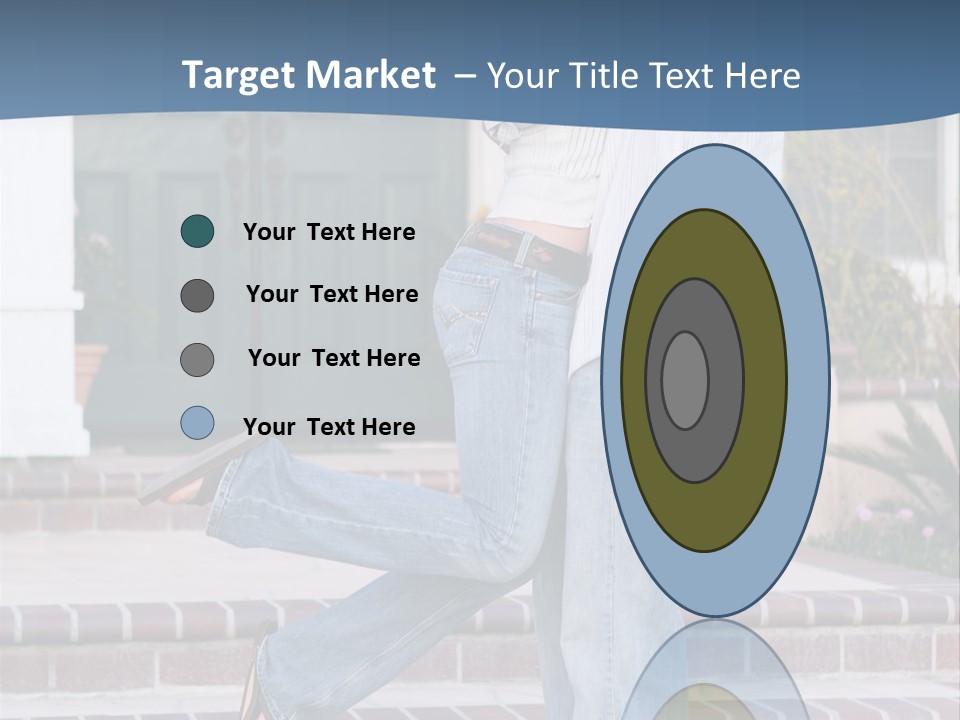 An Attractive Couple Celebrating Their New Home PowerPoint Template