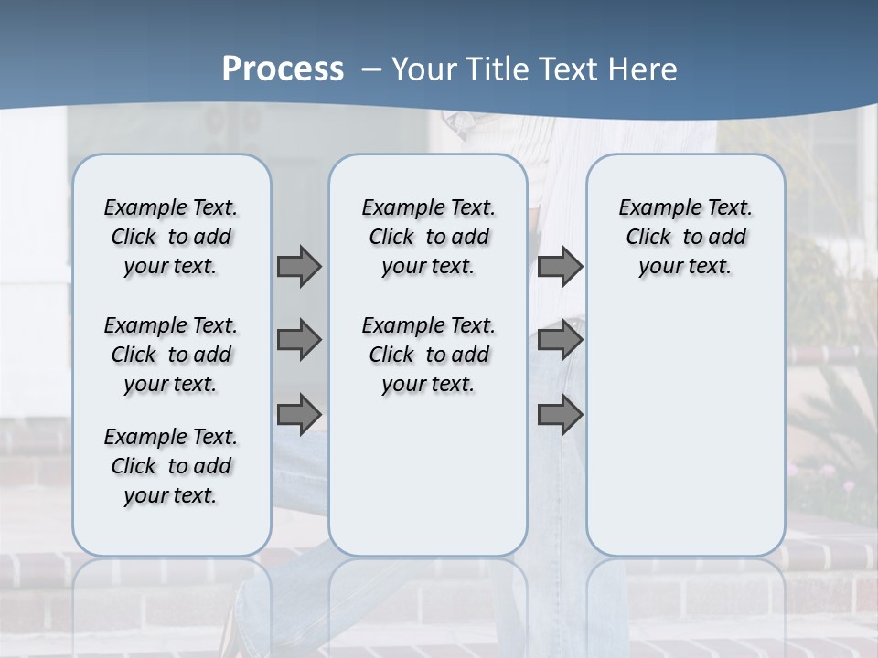 An Attractive Couple Celebrating Their New Home PowerPoint Template