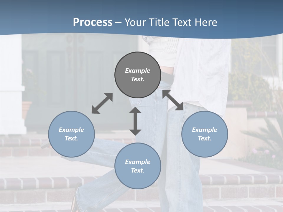An Attractive Couple Celebrating Their New Home PowerPoint Template