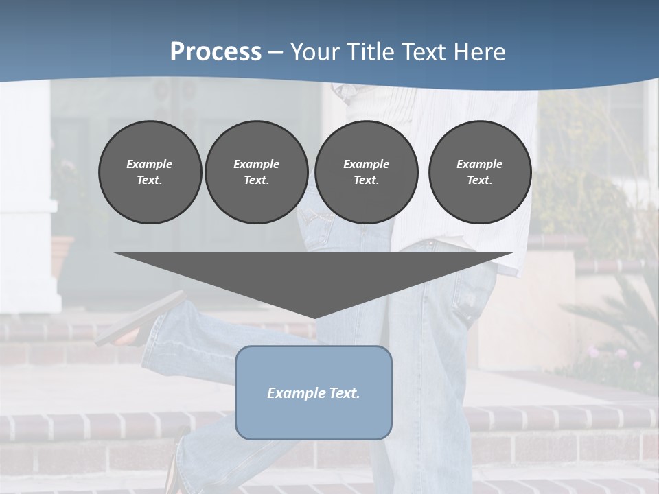 An Attractive Couple Celebrating Their New Home PowerPoint Template