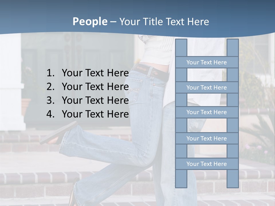 An Attractive Couple Celebrating Their New Home PowerPoint Template