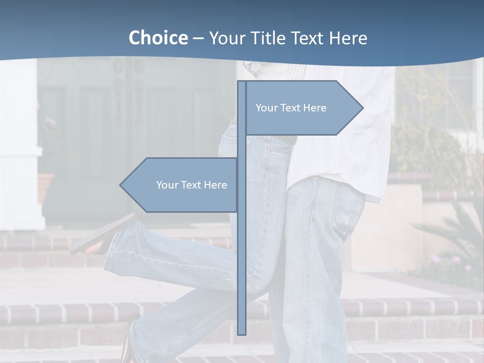 An Attractive Couple Celebrating Their New Home PowerPoint Template