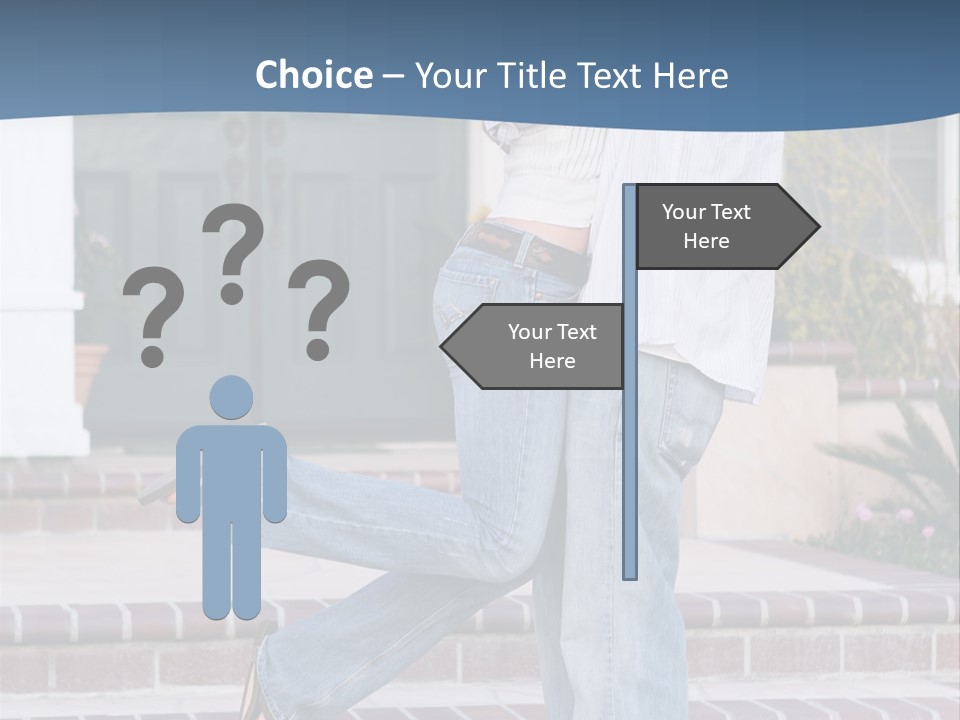 An Attractive Couple Celebrating Their New Home PowerPoint Template