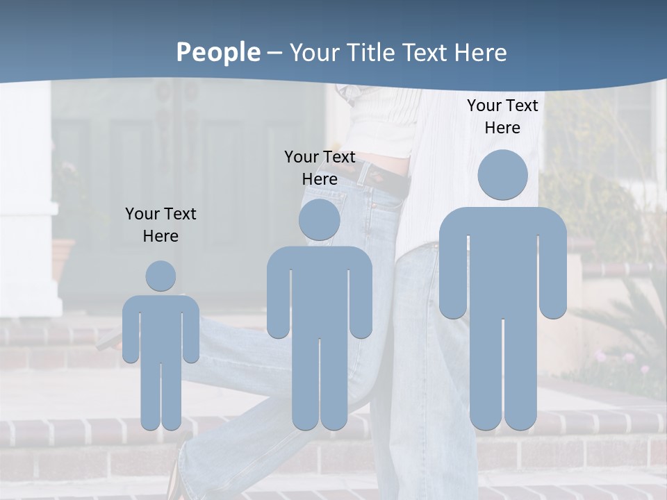 An Attractive Couple Celebrating Their New Home PowerPoint Template