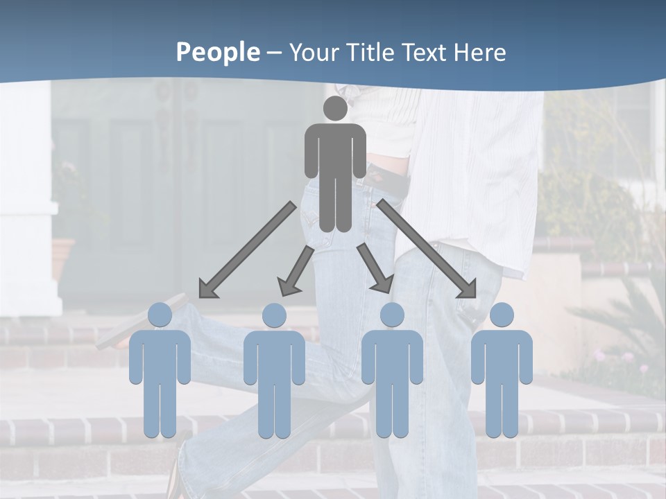 An Attractive Couple Celebrating Their New Home PowerPoint Template