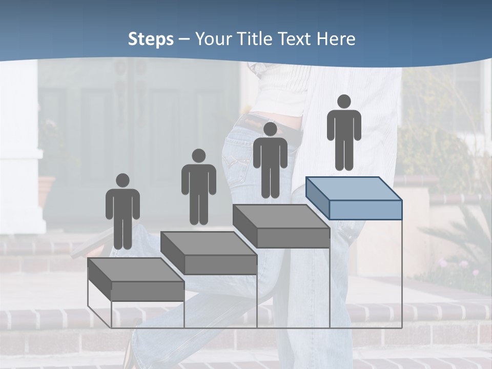 An Attractive Couple Celebrating Their New Home PowerPoint Template