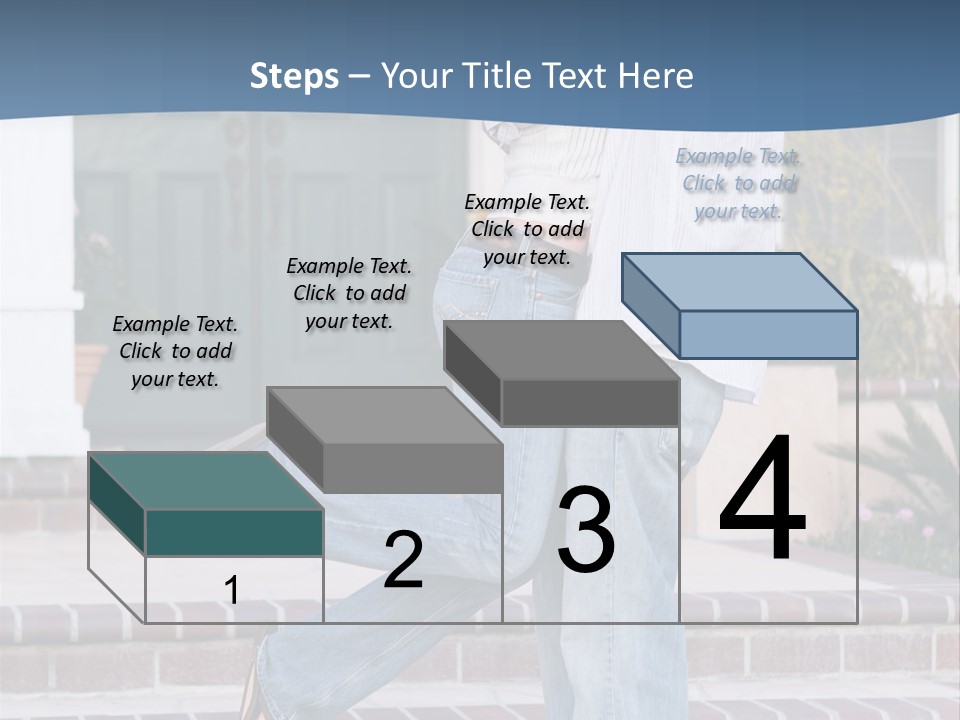 An Attractive Couple Celebrating Their New Home PowerPoint Template