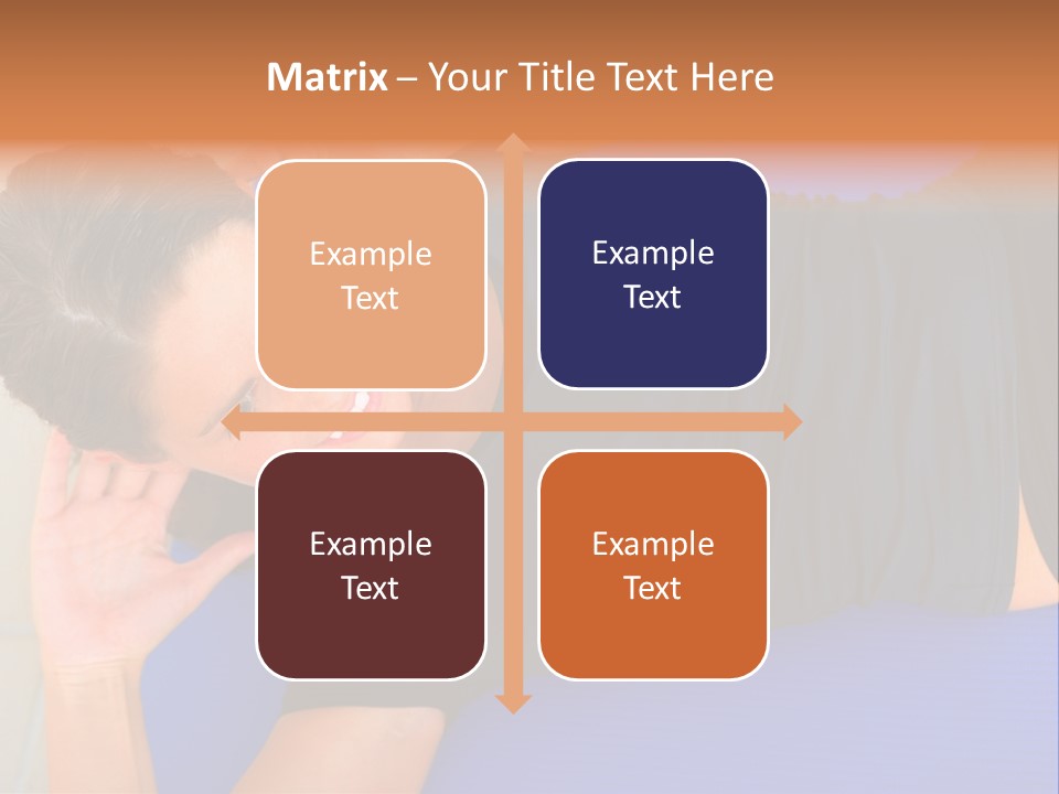 Beautiful Young Woman In A Wheel Chair Visiting Cannon Beach In Oregon, Usa. PowerPoint Template