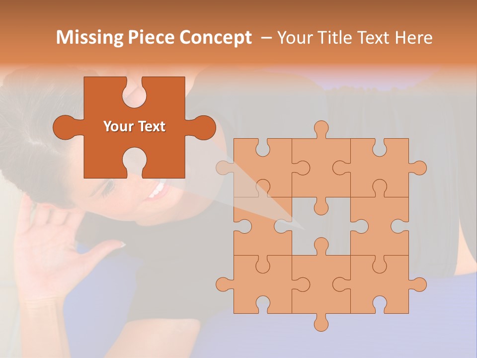 Beautiful Young Woman In A Wheel Chair Visiting Cannon Beach In Oregon, Usa. PowerPoint Template