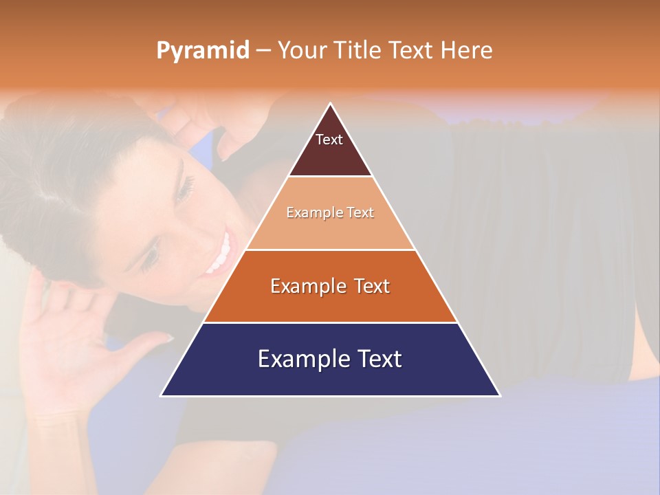 Beautiful Young Woman In A Wheel Chair Visiting Cannon Beach In Oregon, Usa. PowerPoint Template