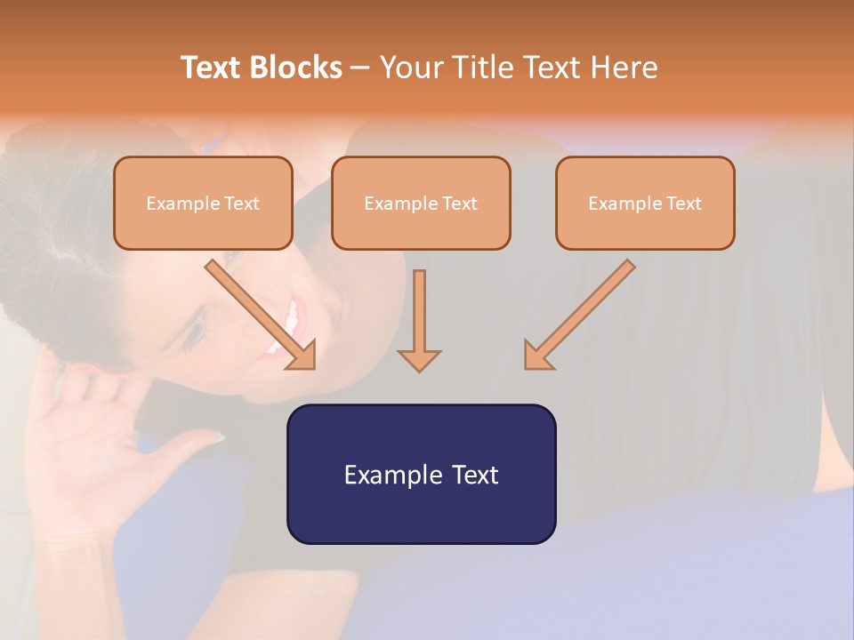Beautiful Young Woman In A Wheel Chair Visiting Cannon Beach In Oregon, Usa. PowerPoint Template