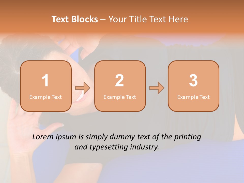 Beautiful Young Woman In A Wheel Chair Visiting Cannon Beach In Oregon, Usa. PowerPoint Template