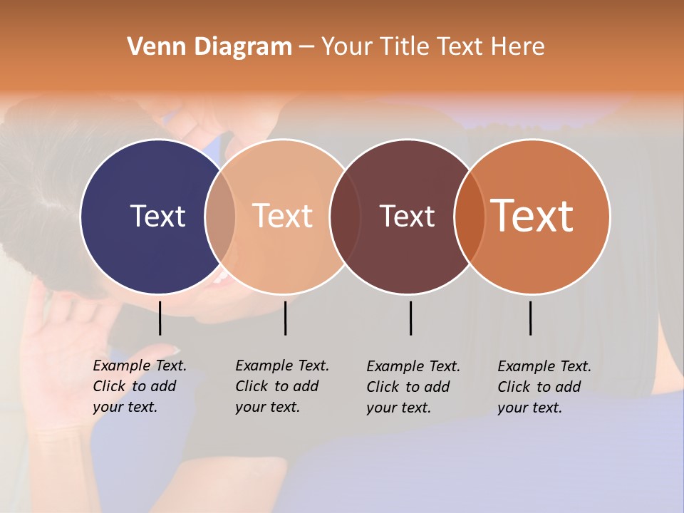 Beautiful Young Woman In A Wheel Chair Visiting Cannon Beach In Oregon, Usa. PowerPoint Template