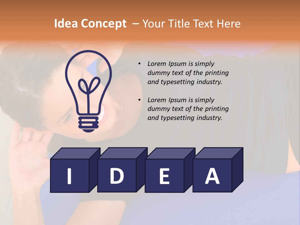 Beautiful Young Woman In A Wheel Chair Visiting Cannon Beach In Oregon, Usa. PowerPoint Template