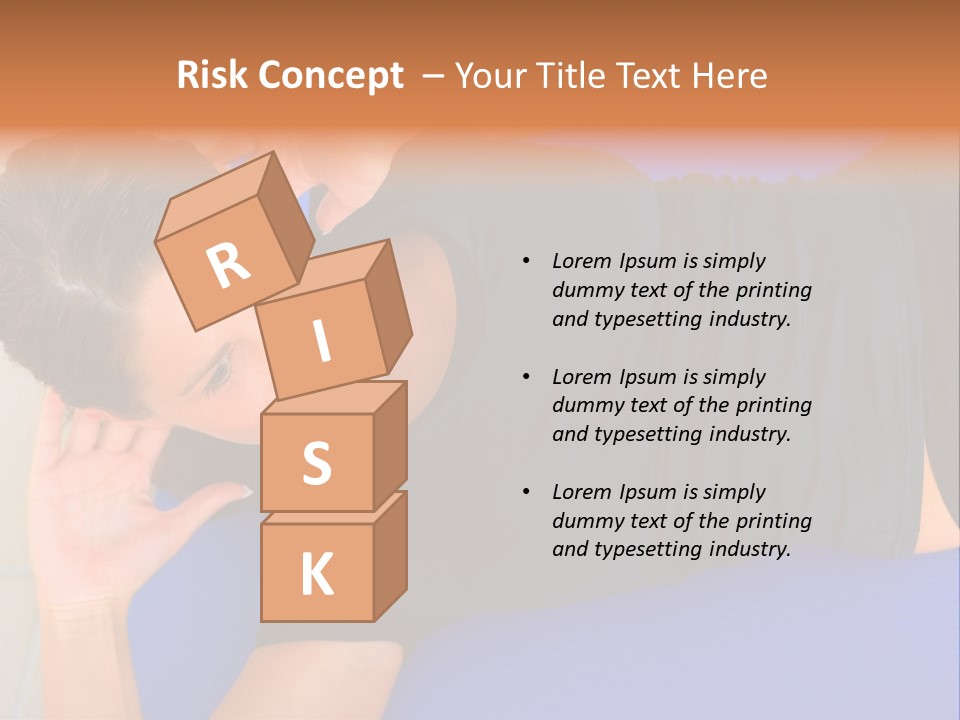 Beautiful Young Woman In A Wheel Chair Visiting Cannon Beach In Oregon, Usa. PowerPoint Template