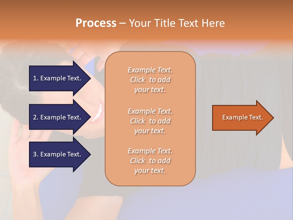 Beautiful Young Woman In A Wheel Chair Visiting Cannon Beach In Oregon, Usa. PowerPoint Template