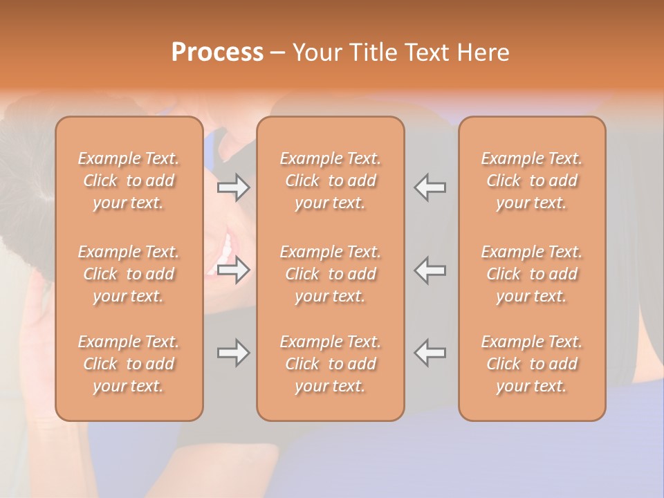 Beautiful Young Woman In A Wheel Chair Visiting Cannon Beach In Oregon, Usa. PowerPoint Template