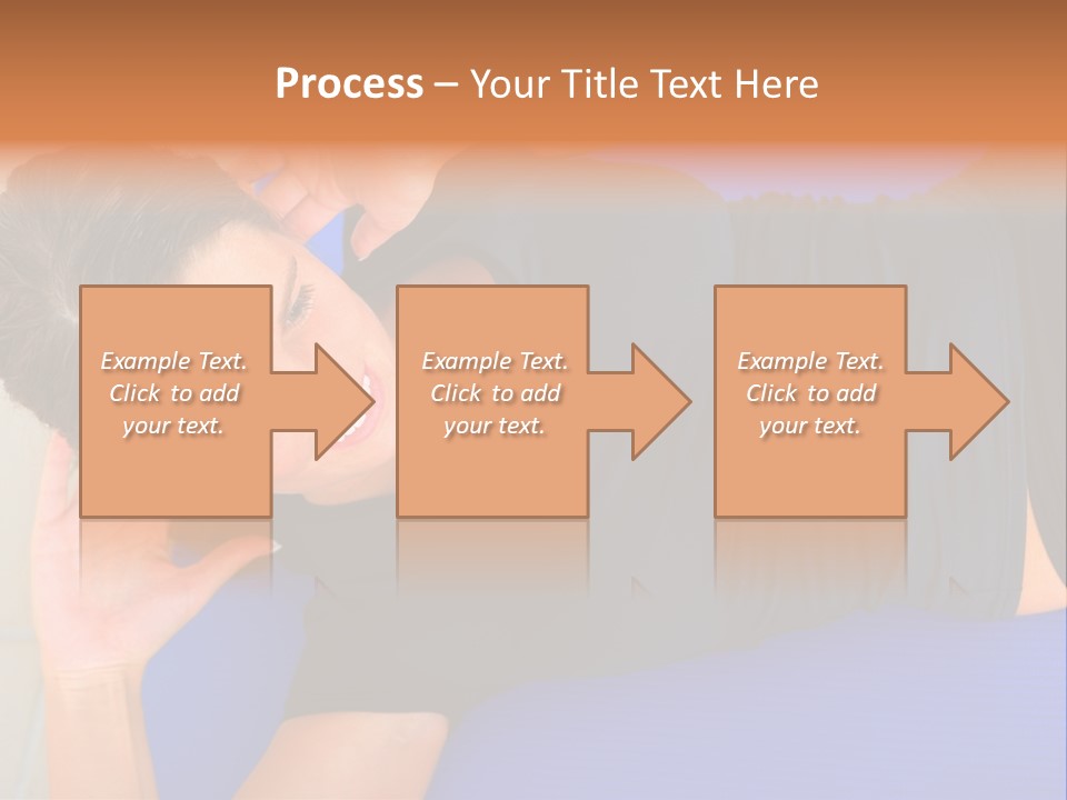 Beautiful Young Woman In A Wheel Chair Visiting Cannon Beach In Oregon, Usa. PowerPoint Template