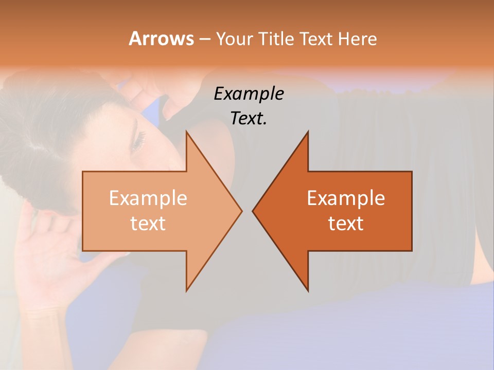 Beautiful Young Woman In A Wheel Chair Visiting Cannon Beach In Oregon, Usa. PowerPoint Template