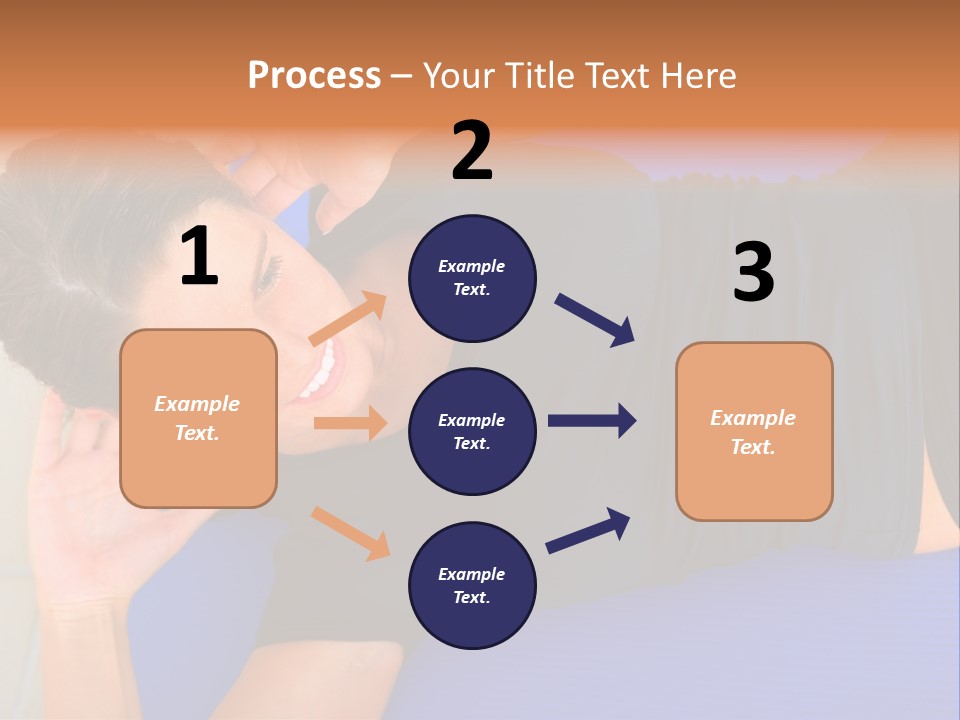 Beautiful Young Woman In A Wheel Chair Visiting Cannon Beach In Oregon, Usa. PowerPoint Template