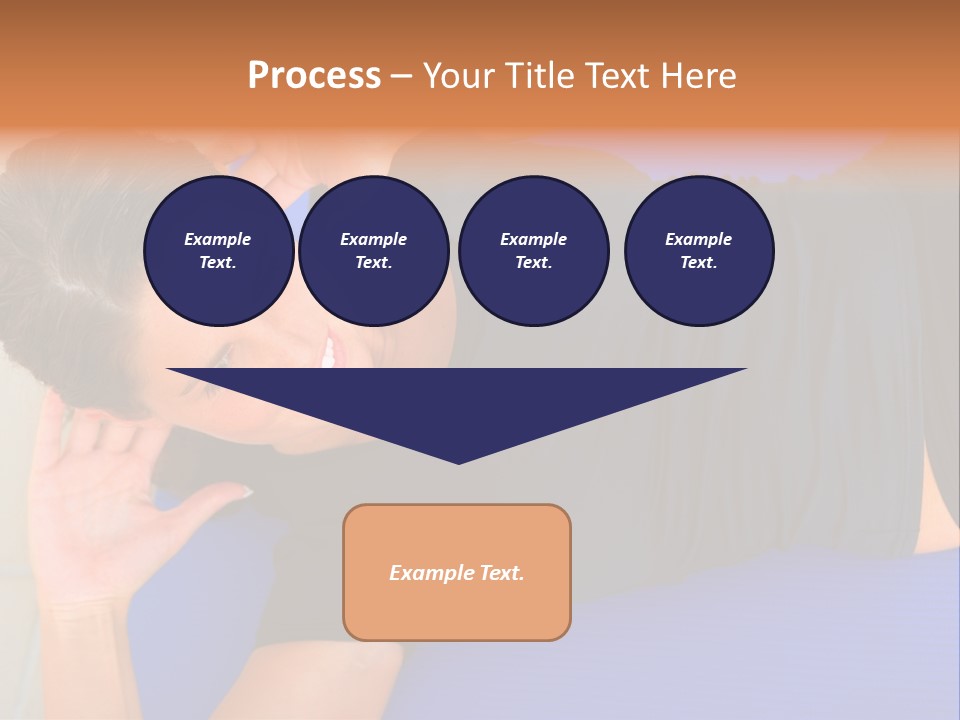 Beautiful Young Woman In A Wheel Chair Visiting Cannon Beach In Oregon, Usa. PowerPoint Template