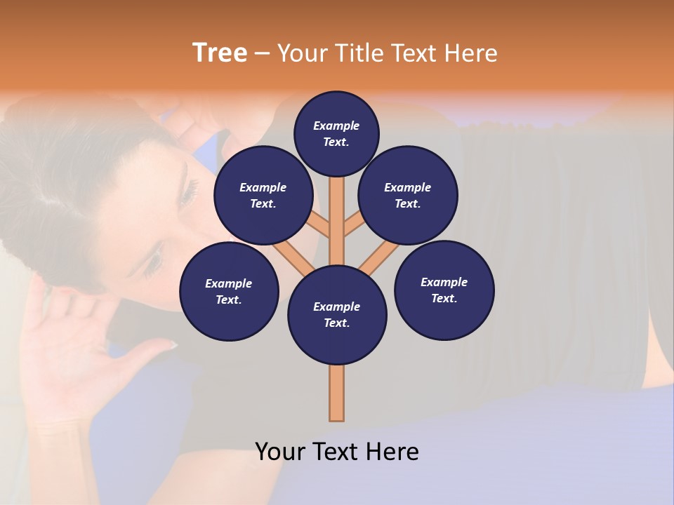 Beautiful Young Woman In A Wheel Chair Visiting Cannon Beach In Oregon, Usa. PowerPoint Template