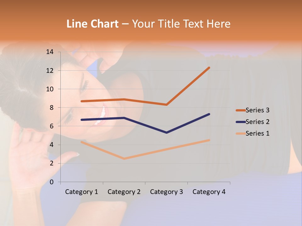 Beautiful Young Woman In A Wheel Chair Visiting Cannon Beach In Oregon, Usa. PowerPoint Template