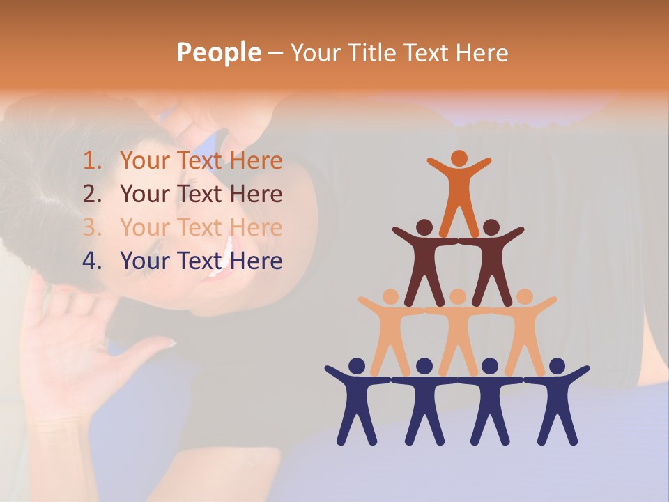 Beautiful Young Woman In A Wheel Chair Visiting Cannon Beach In Oregon, Usa. PowerPoint Template